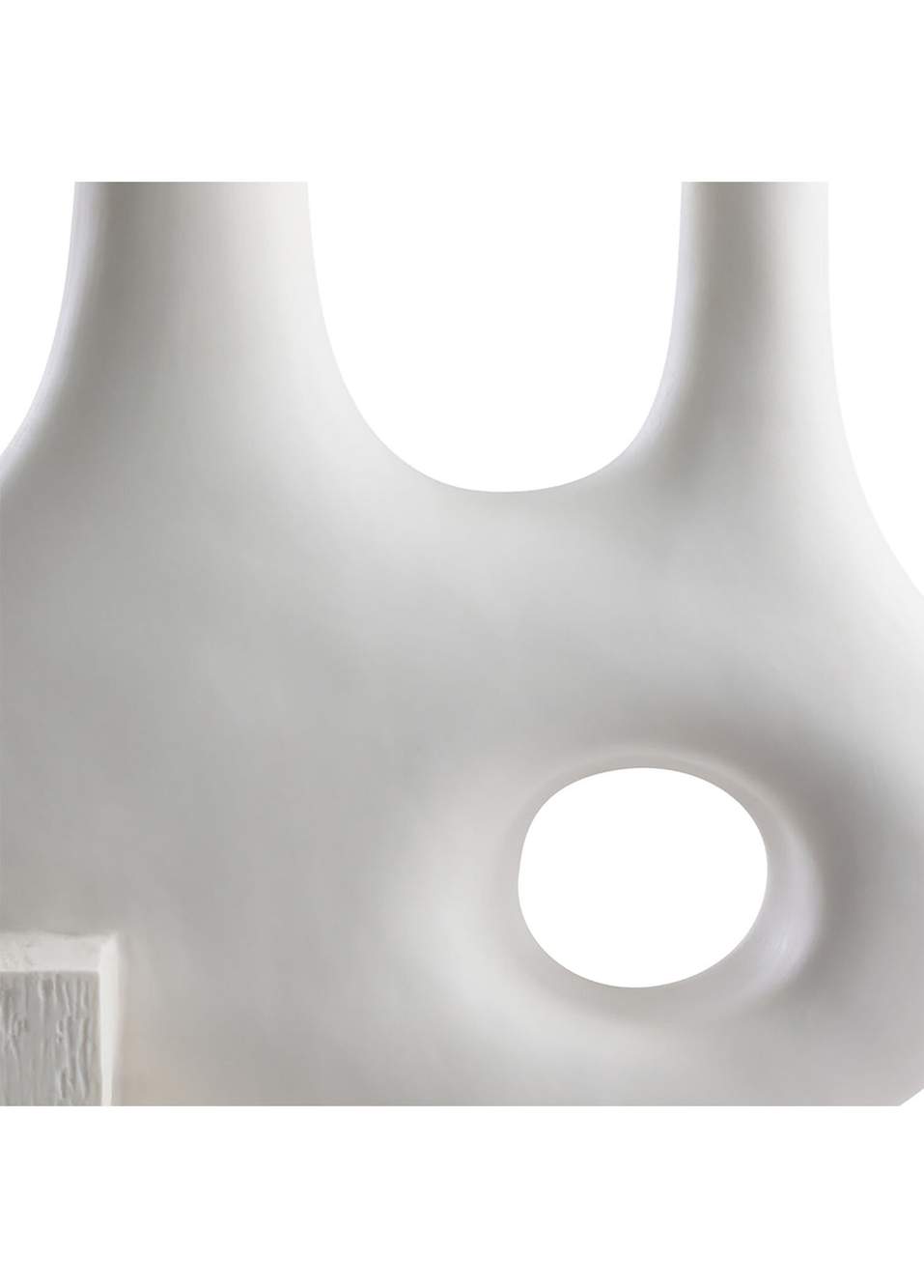 Paradox XL Beyaz Porselen Vazo — Product image 4 of 5