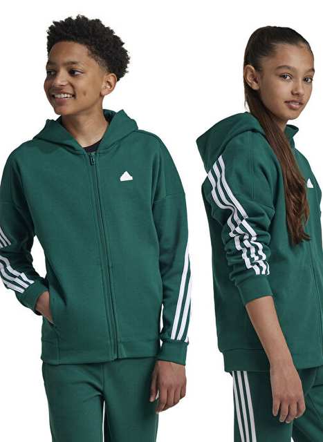 Adidas Green Girls' Plain Sweatpants IX3639-U FI 3S FZ HD