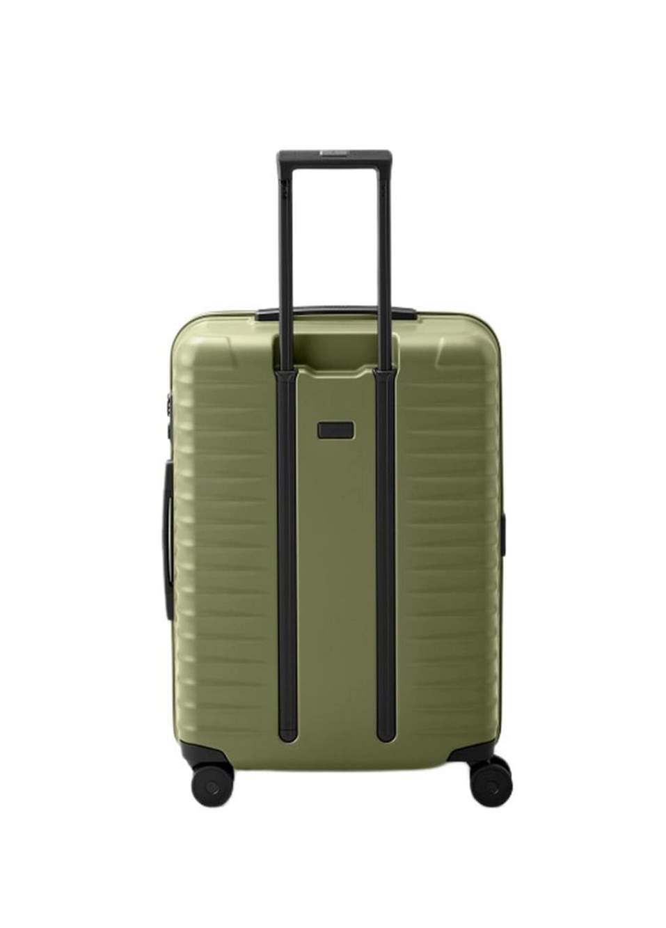 Upgrade 4 Wheel Trolley Green Medium Suitcase — Product image 3 of 5