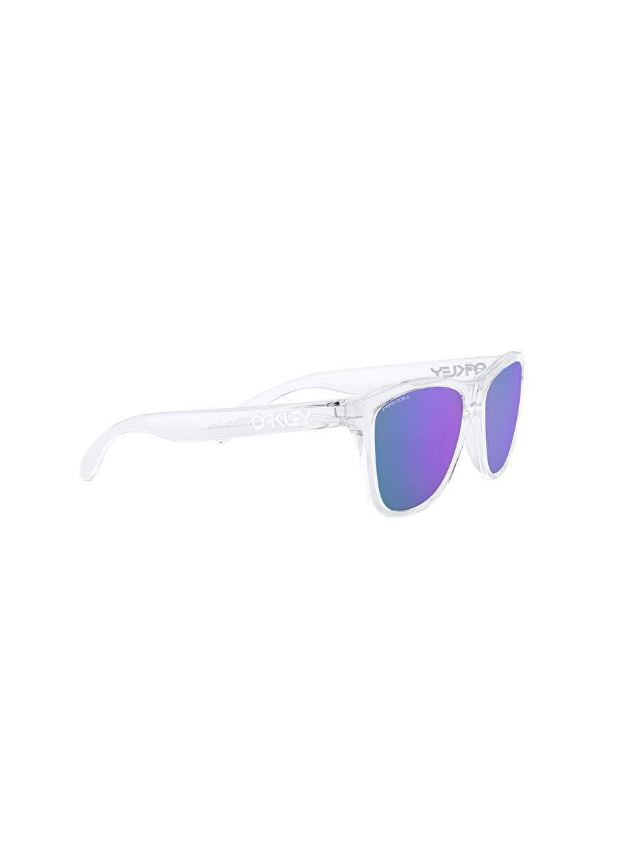 Oakley Frogskins™ OO9013 Kare Şeffaf Erkek Güneş Gözlüğü — صورة المنتج 11 من 12