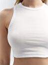 Fleur Fitli Weightlifting Collar White Crop — Product image 12 of 35