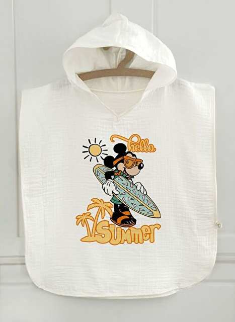 2 Floor Muslin Poncho - Summer Vibes