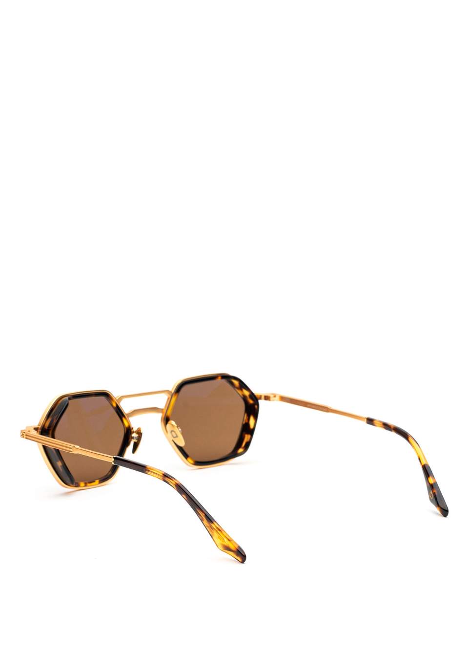 Lambeth Altın Havana Titanyum Unisex Güneş Gözlüğü — Product image 4 of 4