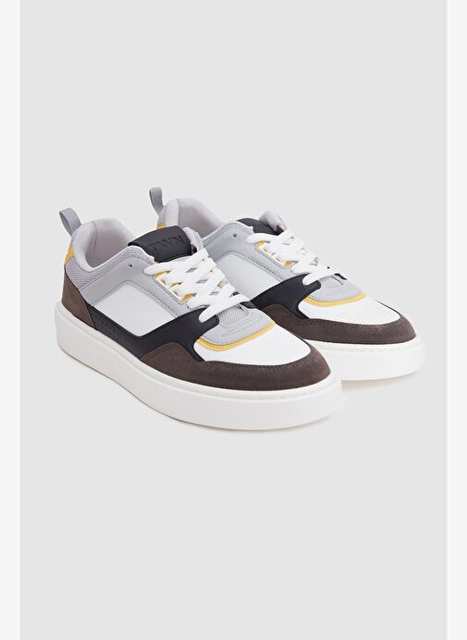 Twn White Kaln White Tabal Bagckl Sneaker Shoes