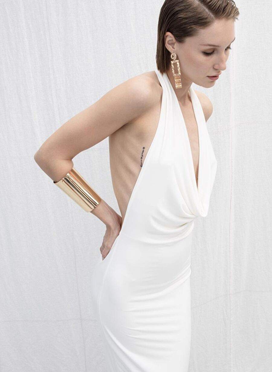 Degaje Collared Maksi Dress — Product image 3 of 5