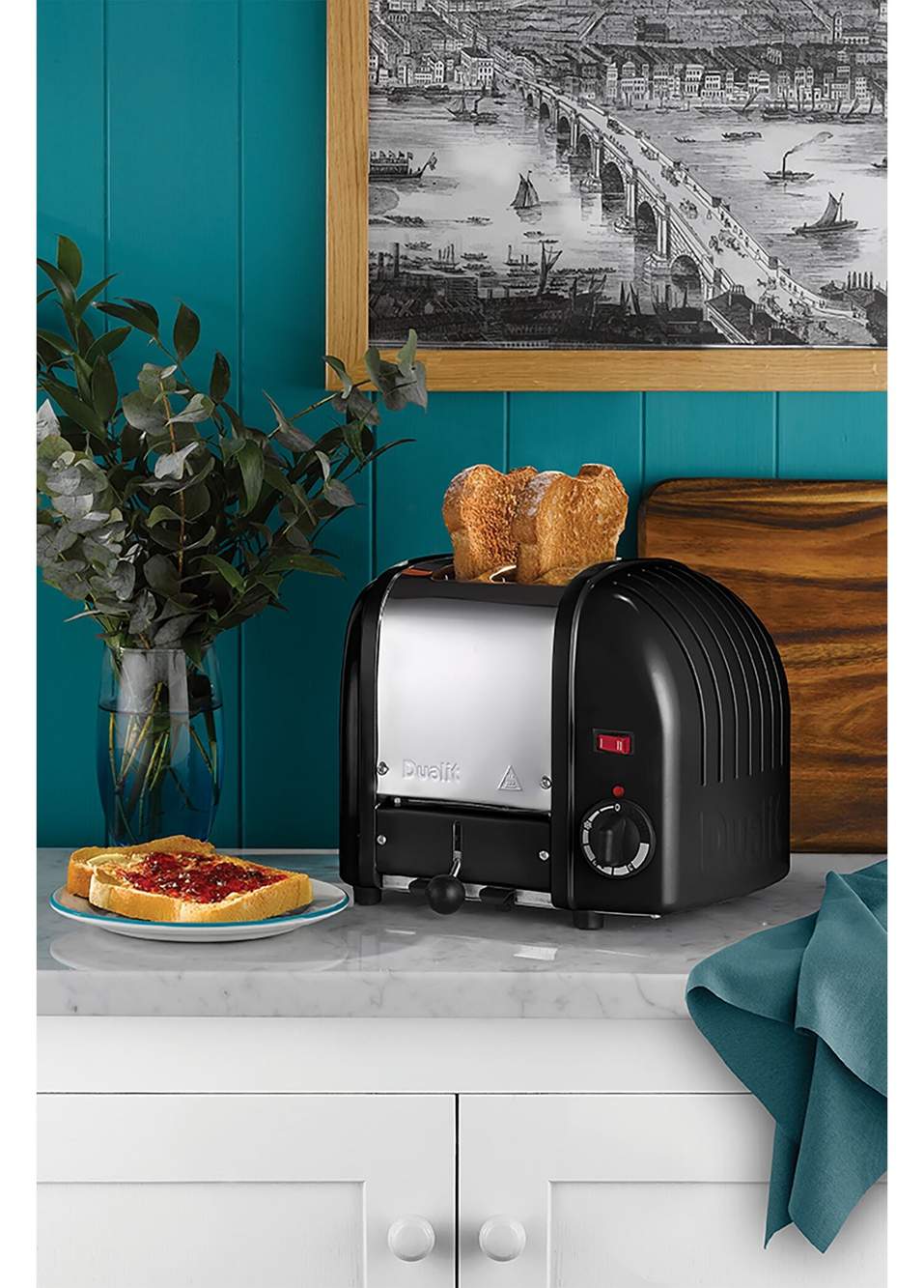Classic Seri Mat Siyah 2 Hazneli Ekmek Kızartma Makinesi — Product image 6 of 6