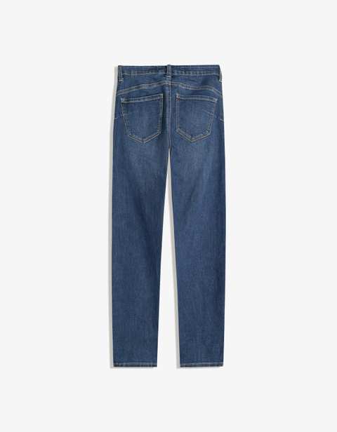 Mid-waist skinny push-up jeans