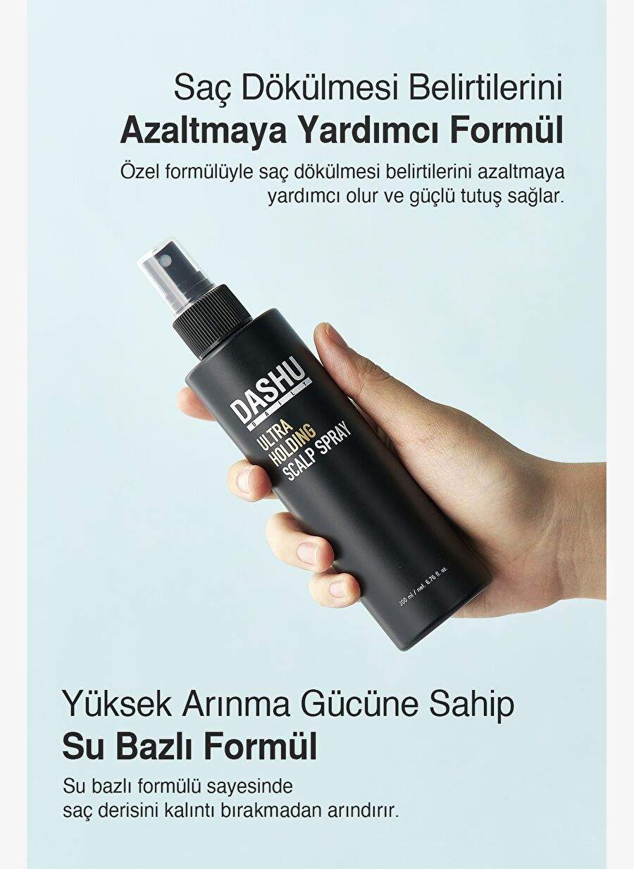 Anti Spill Care&Strong Grip Offering Hair Stabilizer Spray DASHU Daily Ultra Holding Scalp Spray — Product image 4 of 8