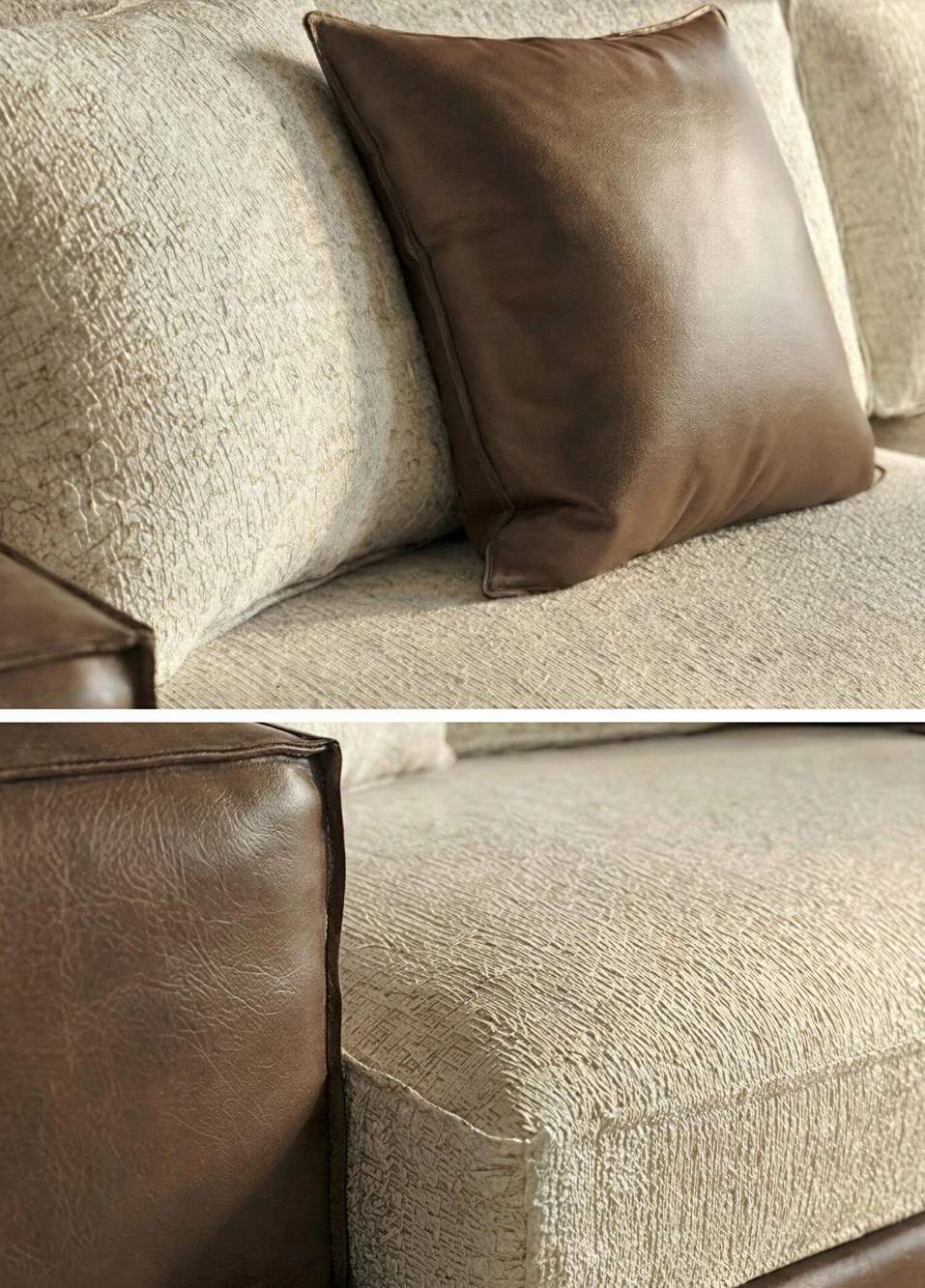 Torino Beige Quad Sofa — Product image 3 of 5