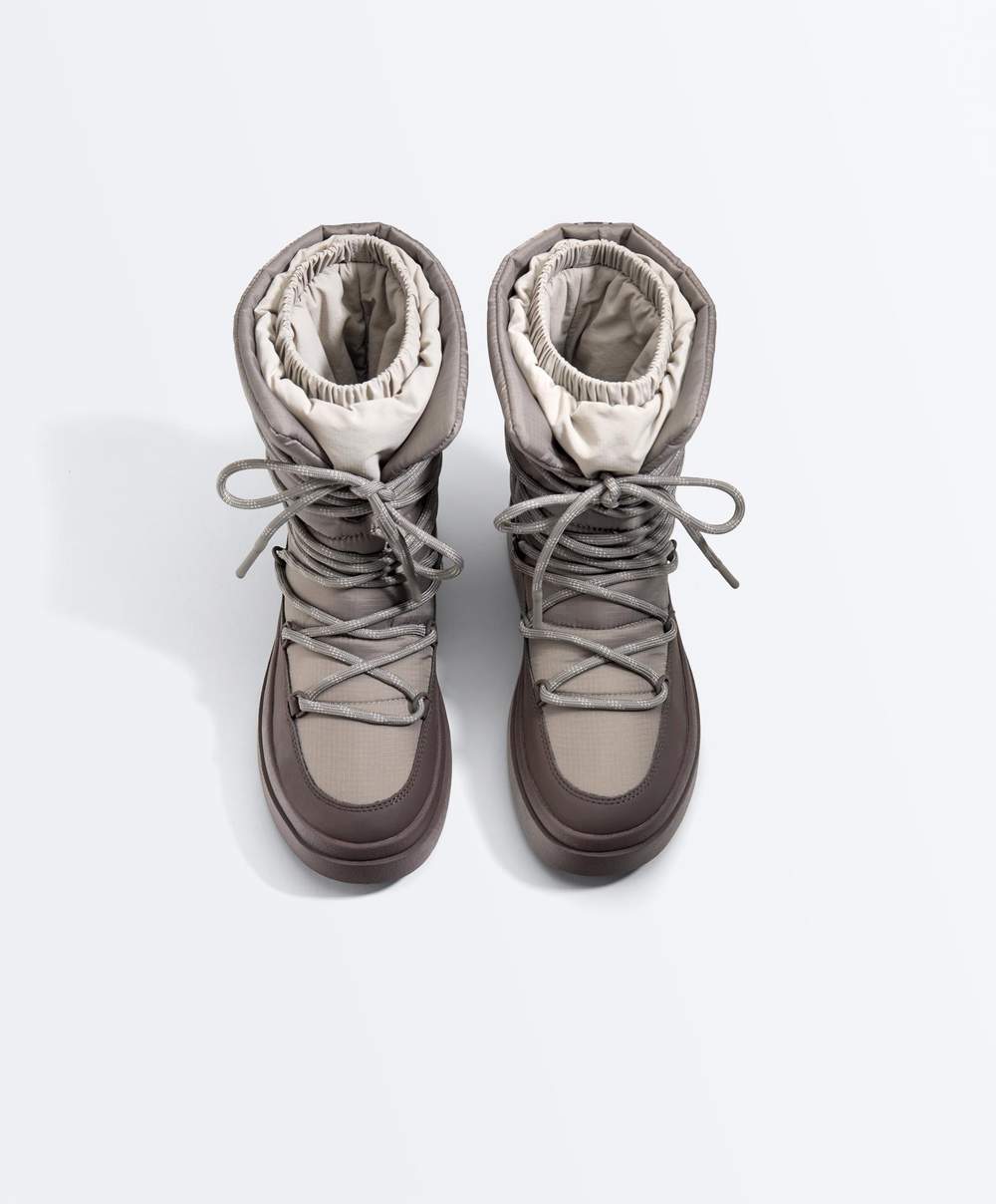 Combined lace-up boot — صورة المنتج 41 من 102