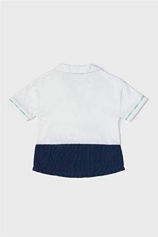 GB Baby Erkek Bebek Beyaz T-Shirt — صورة المنتج 8 من 15