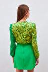 Kruvaze Desenli Bodysuit Sar Ekru — Product image 27 of 30