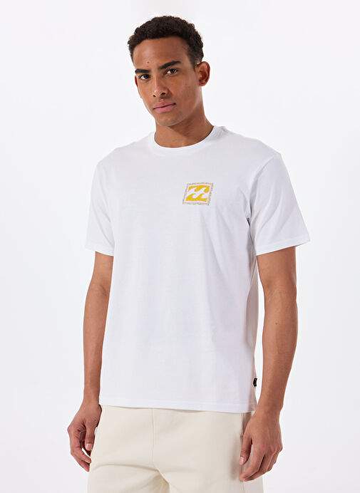 Billabong Crayon Wave Ss Ebyzt00292 White Male Regular Fit T Shirt — Product image 13 of 35