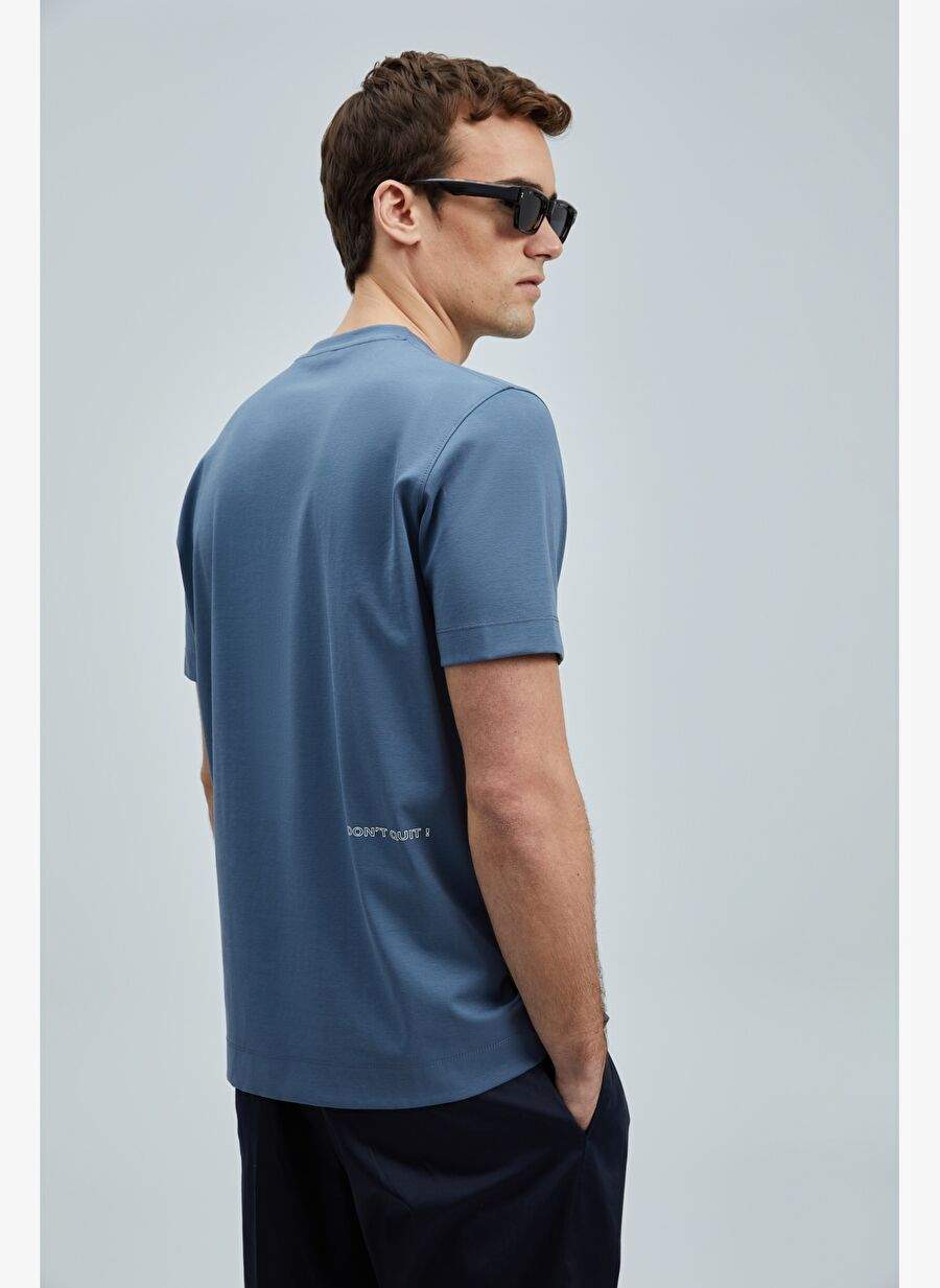 Thnk Modern Graphic T Shirt Dark Blue — Product image 6 of 6