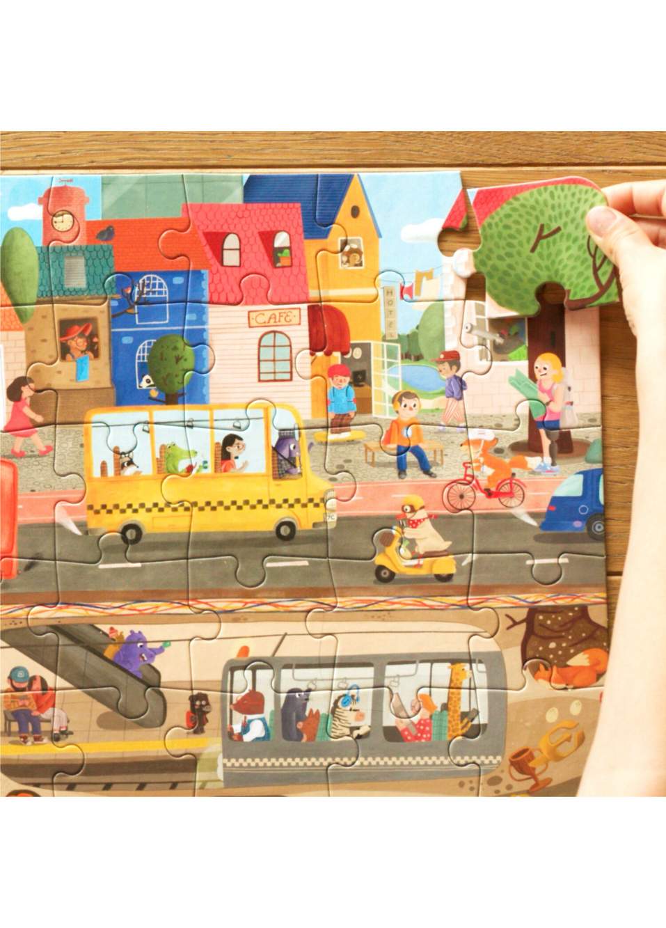 Exploring My City: 48 Parça Puzzle ve Tahmin Oyunu — صورة المنتج 5 من 8