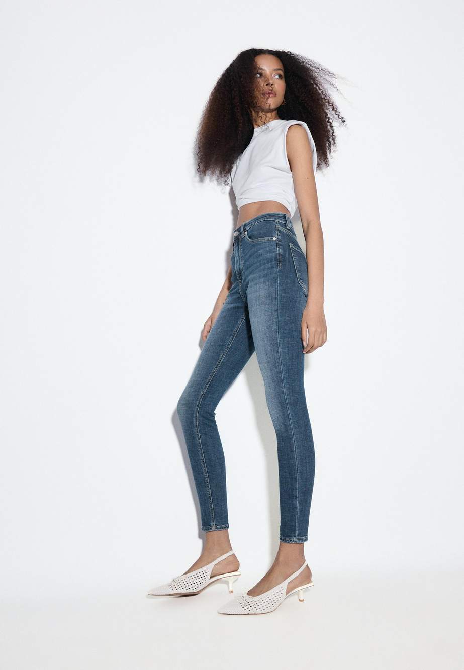 D09 Super high-waist skinny jeans — صورة المنتج 39 من 104