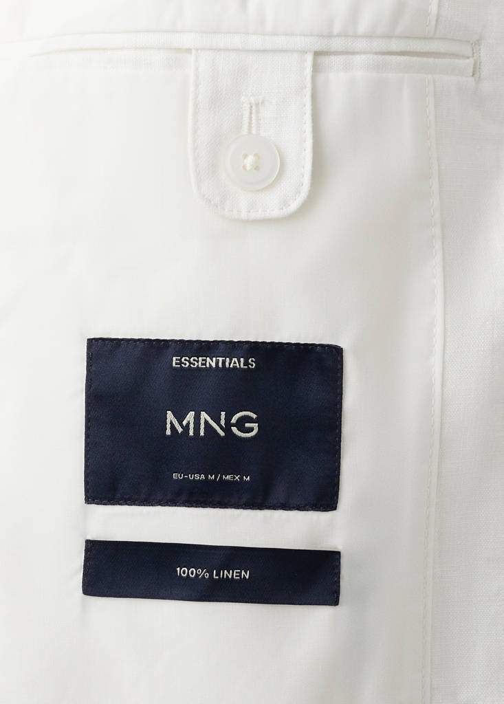 100% linen jacket with pockets — Product image 4 of 30