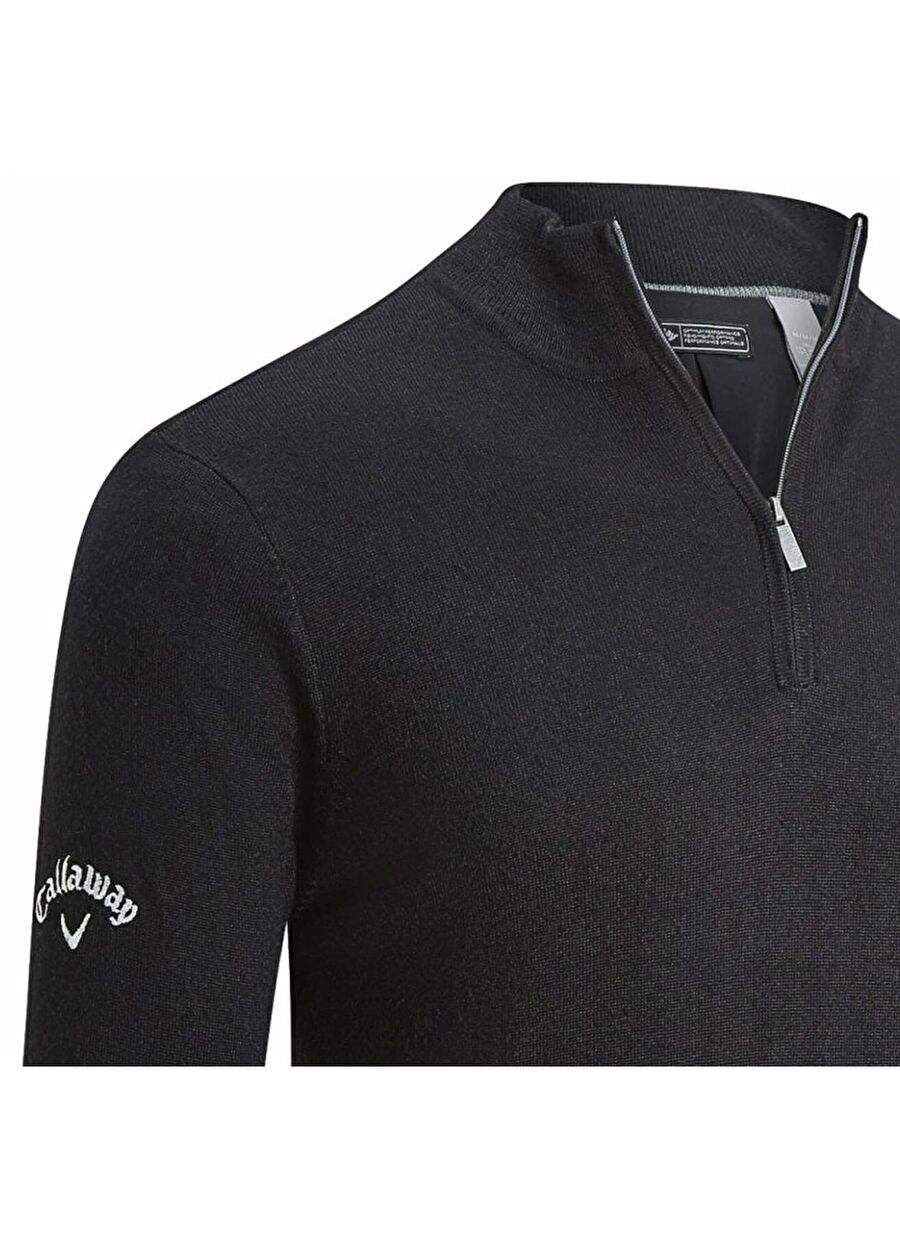 Callaway Mock Wind Stopper Sweater Windproof Half Zipper Men's Sweater — Product image 6 of 8