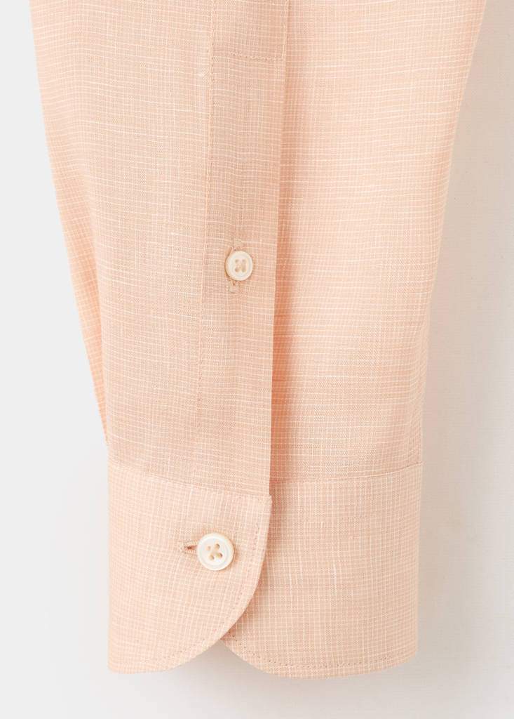 100% linen slim-fit shirt — Product image 5 of 12