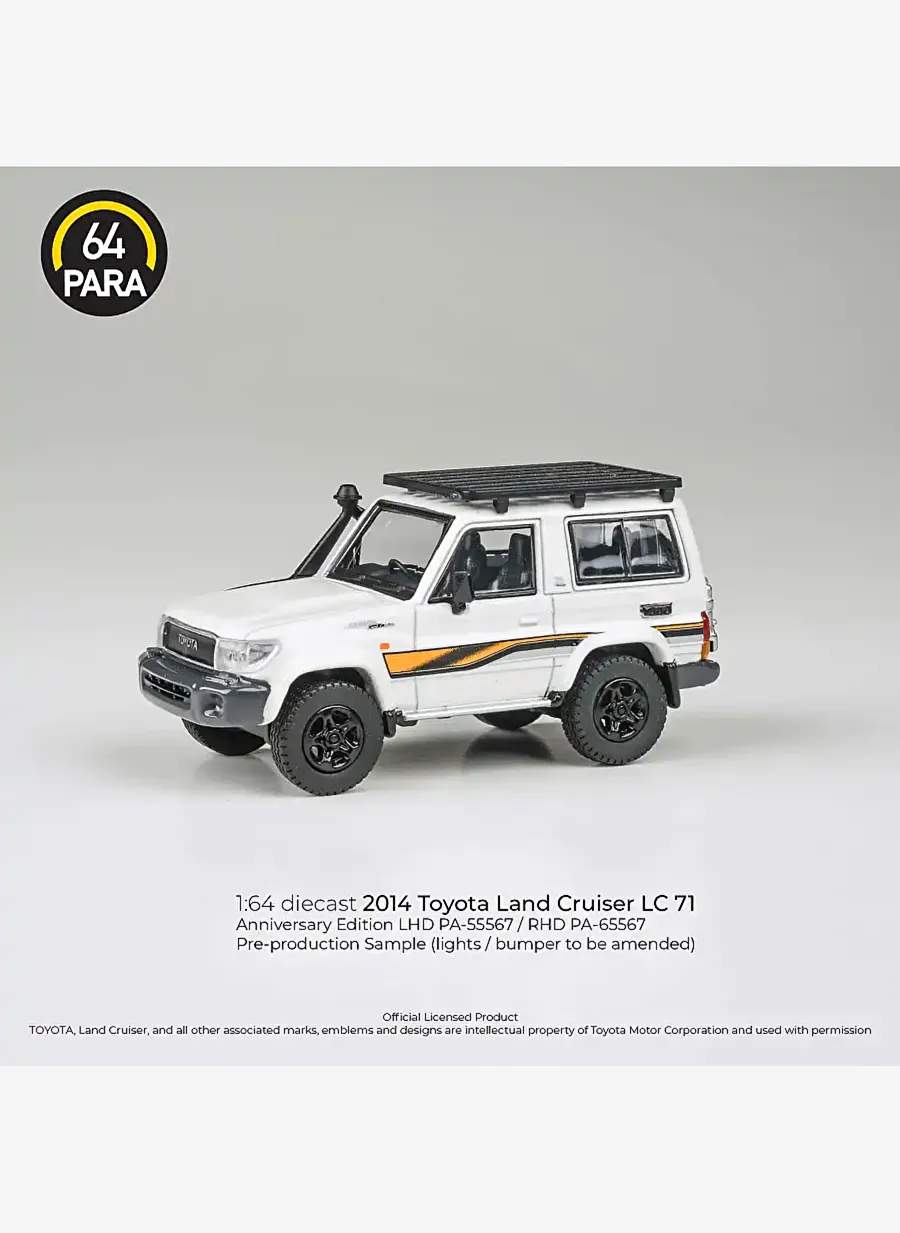 Para64 2023 Toyota Land Cruiser LC71 White Anniversary PA-55567 — صورة المنتج 4 من 4
