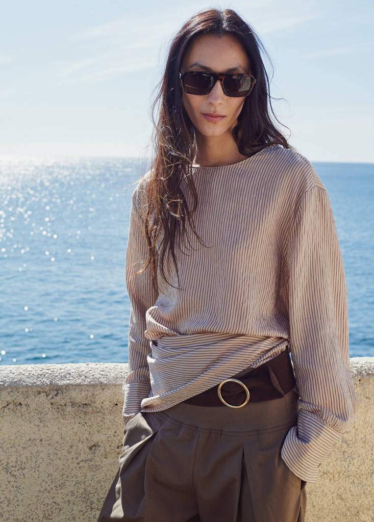 Knot stripped blouse — Product image 3 of 7