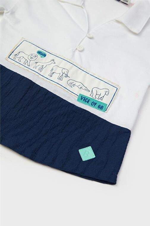 GB Baby Erkek Bebek Beyaz T-Shirt — صورة المنتج 14 من 15