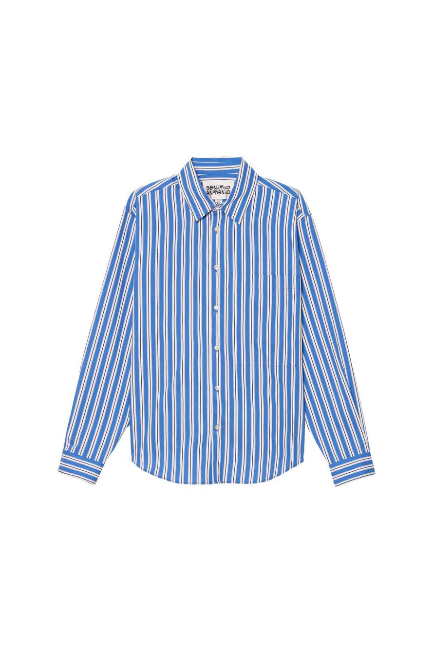 RELAXED FIT STRIPED SHIRT — Product image 3 of 5