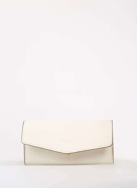 Factory White Women's Leather Wallet Frk 510 Flt