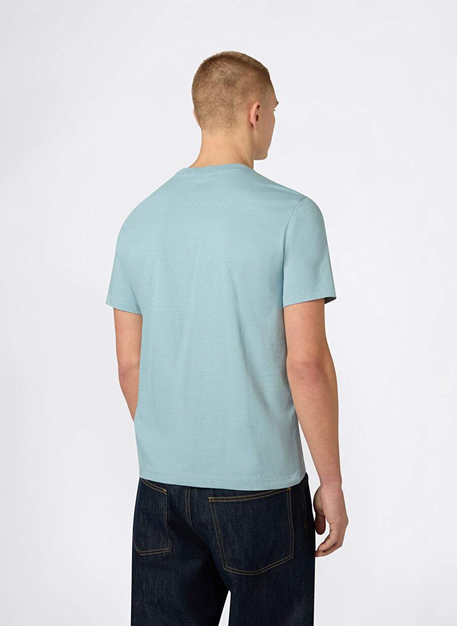 Champion 220278-BS221 SS Tee Mavi Erkek T-Shirt — صورة المنتج 4 من 4