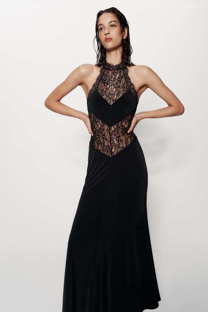 LACE CAMISOLE DRESS