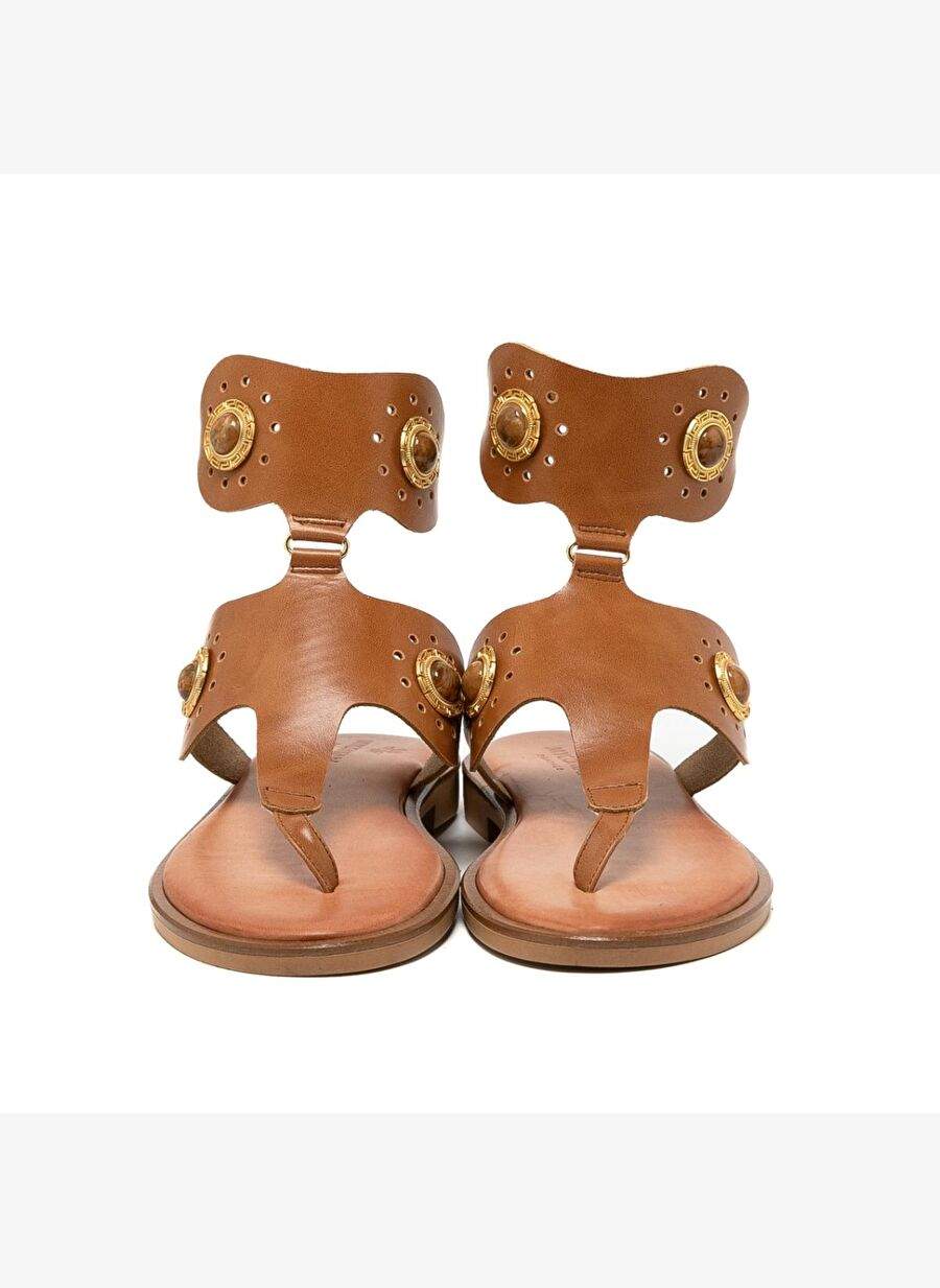 Woman Sandal 21075 Myconian 2025 Greek Sandal — صورة المنتج 4 من 6
