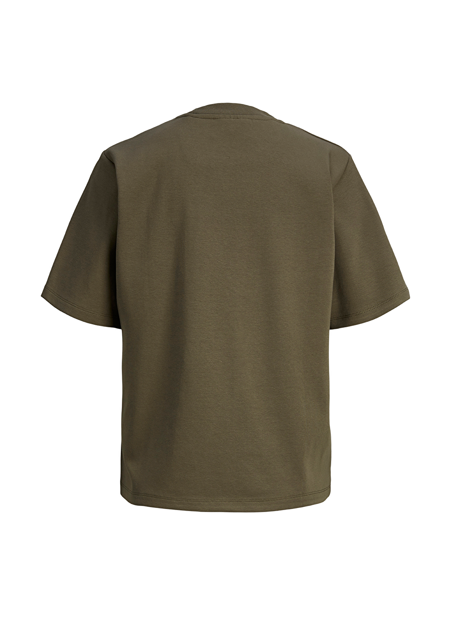 JJXX Crew Neck Printed Dark Green Women's T-Shirt JXISA BELLE LOOSE SS TEE JRS — Product image 5 of 8