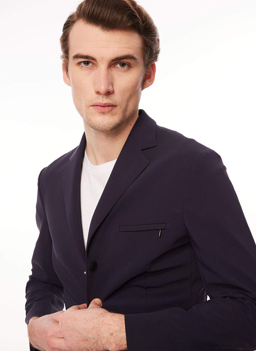 Tombolini Dark Navy Blue Men's Coat G1J9_IYQZ — Product image 3 of 5
