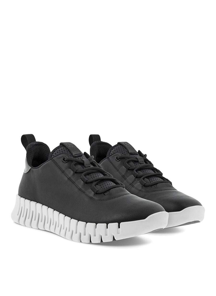 Ecco Black Women's Sneakers Gruuv W Black Light Grey — Product image 3 of 4