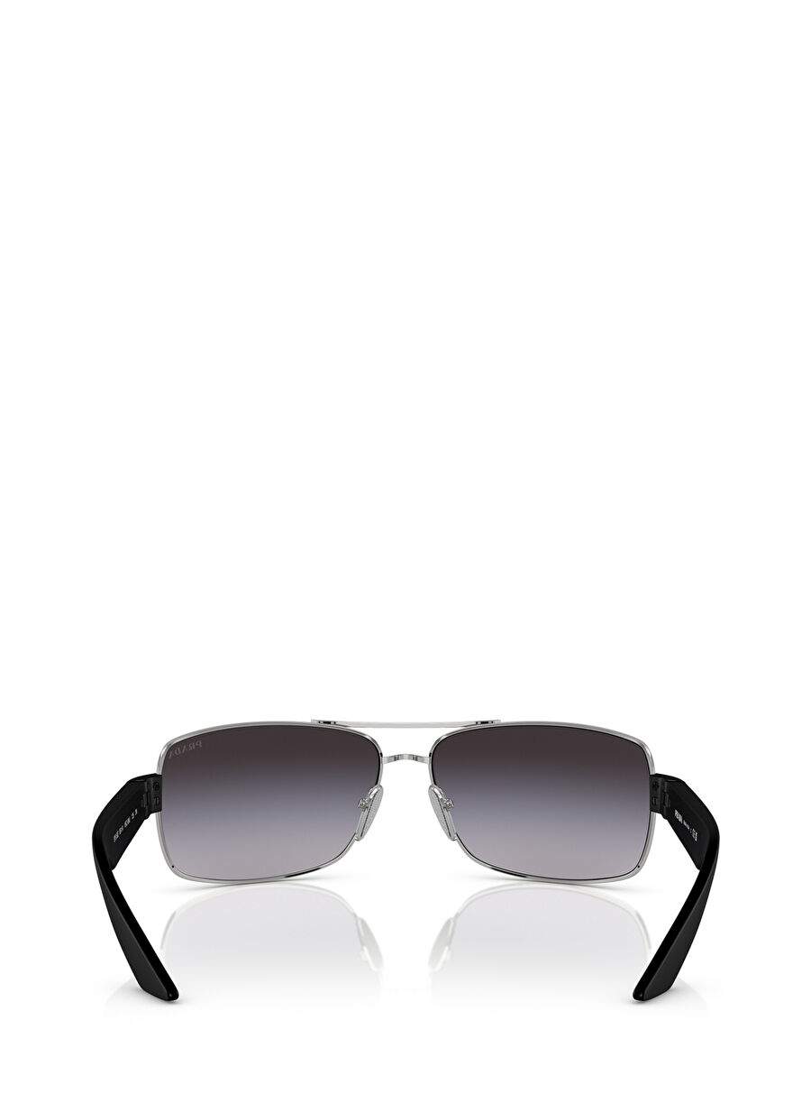 Prada Linea Rossa PS 50ZS Dikdörtgen Metal Erkek Güneş Gözlüğü — Product image 4 of 5