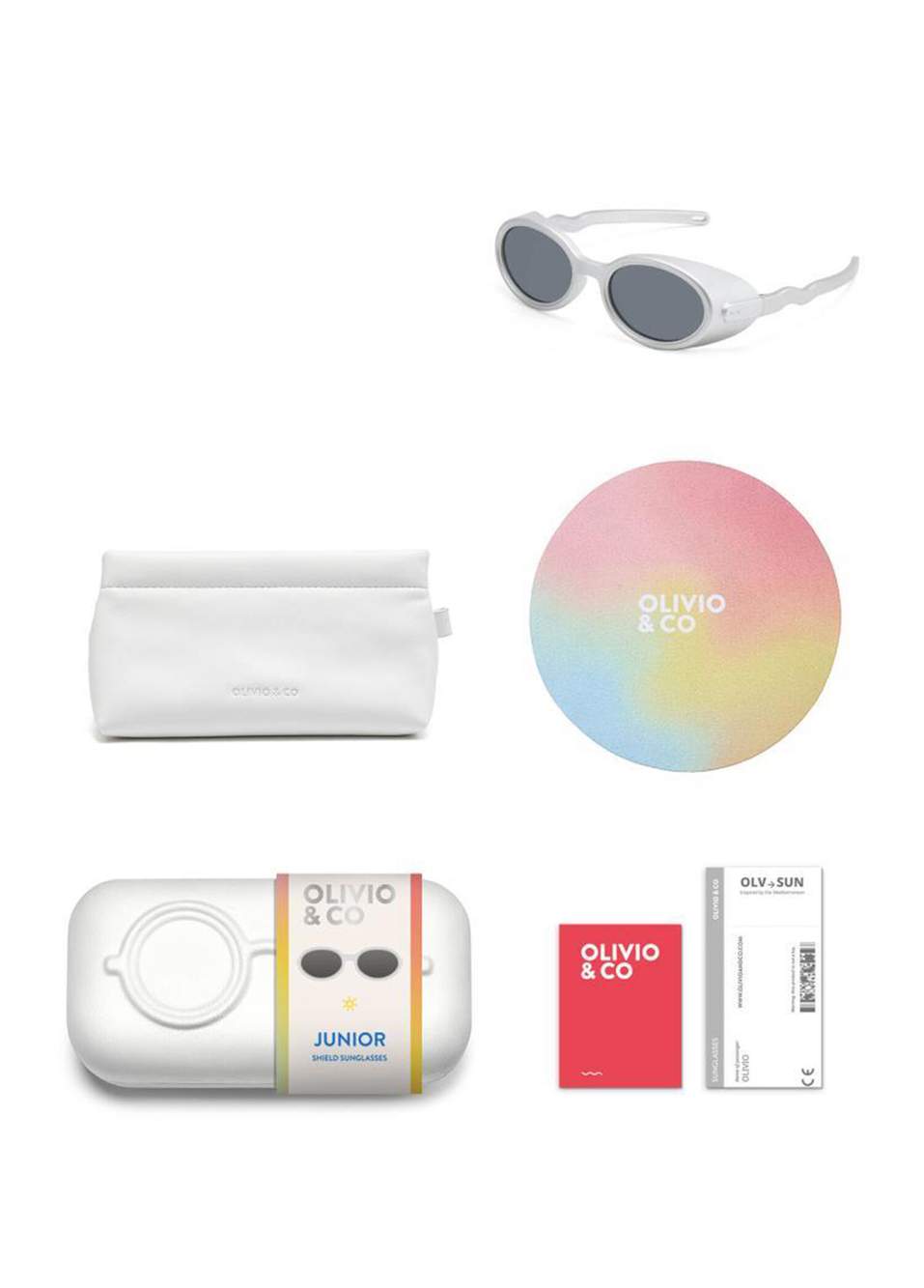 Creative Shield Space Silver Unisex Çocuk Güneş Gözlüğü — صورة المنتج 7 من 7
