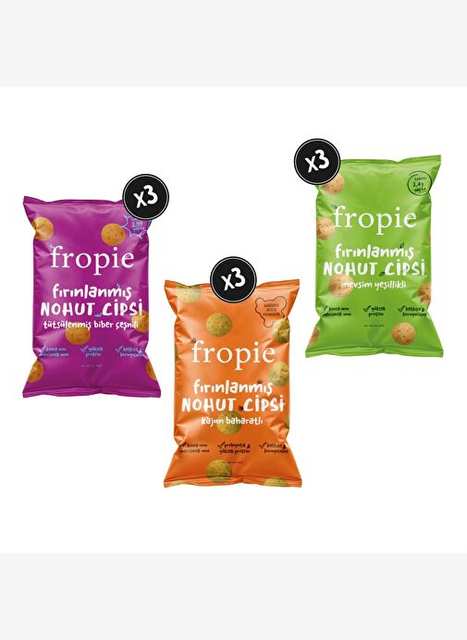 Nohut Cipsi Karışık Paket 12 Adet