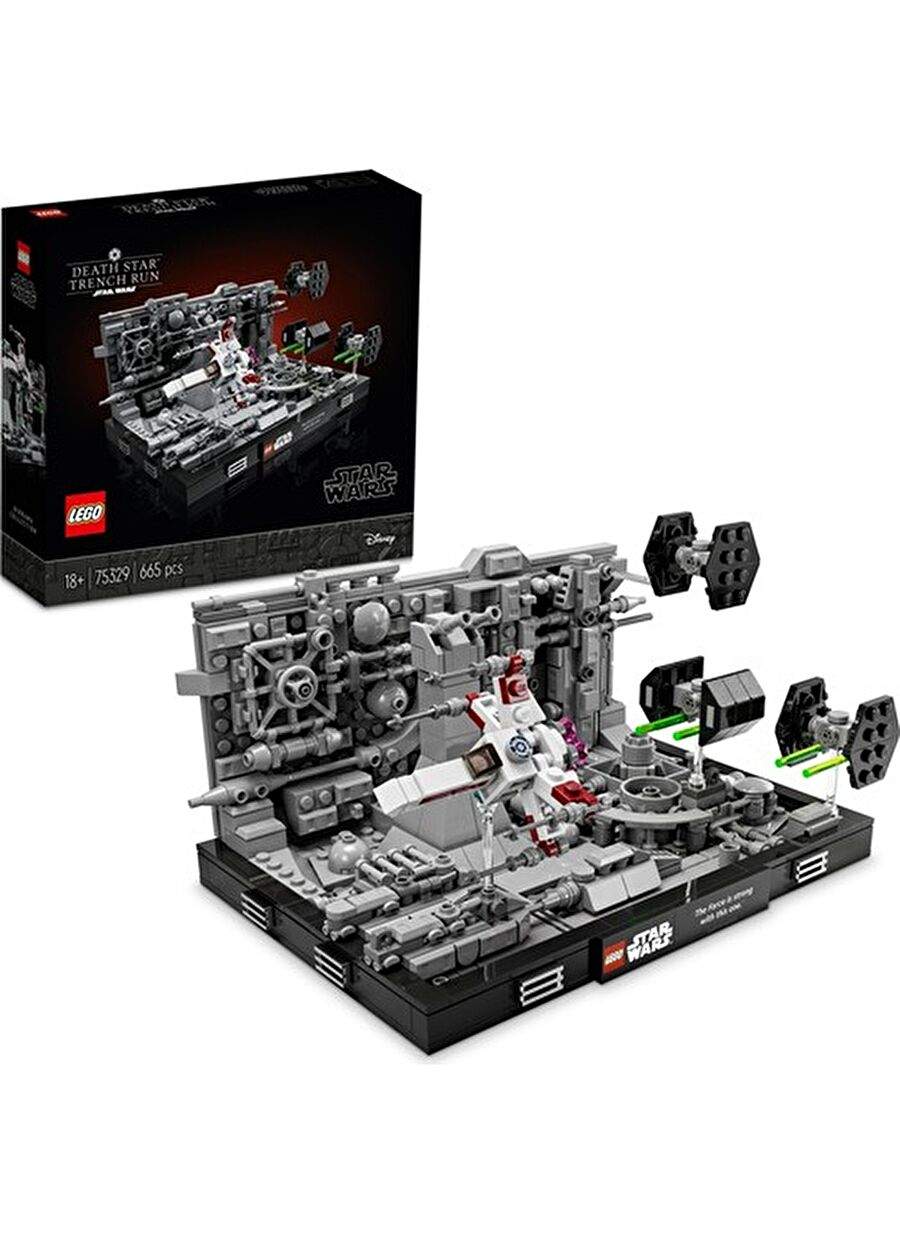 Lego® Star Wars™ Ölüm Yıldızı Hendek Akını Diyoraması 75329 — صورة المنتج 3 من 5