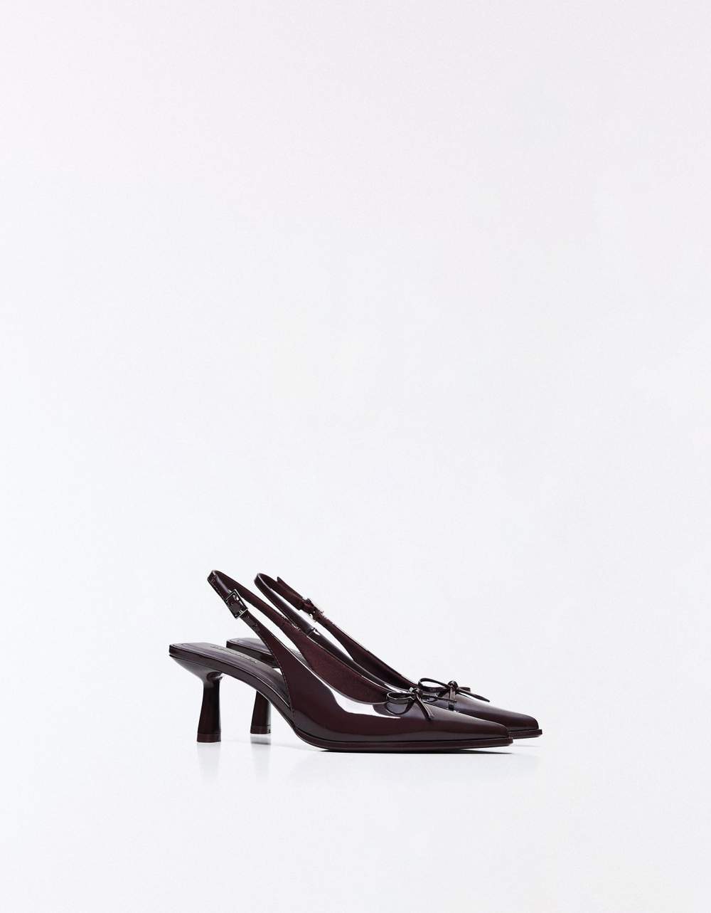 Kitten heel slingback shoes — صورة المنتج 6 من 12