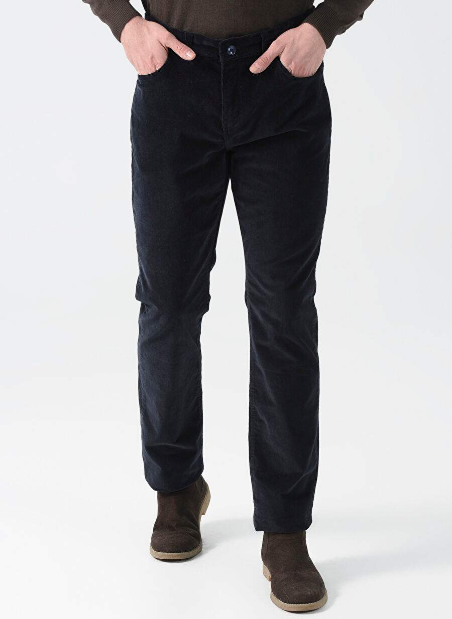 Factory Comfort Navy Blue Men's Regular Fit Chino Pants CM PNT 606 — Product image 16 of 30