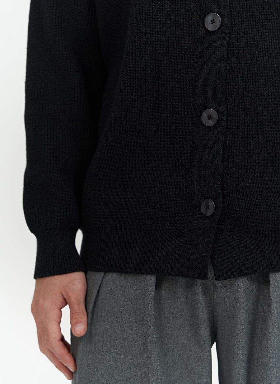 Bastian Dugme Detail Black Men's Sweater Hrka — Product image 6 of 7