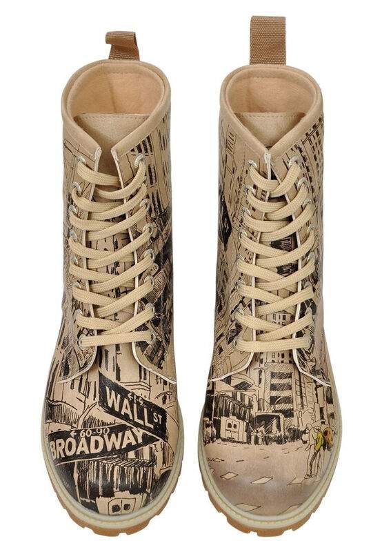 Women Vegan Leather Beige Long Boots - One way only Design — Product image 3 of 6