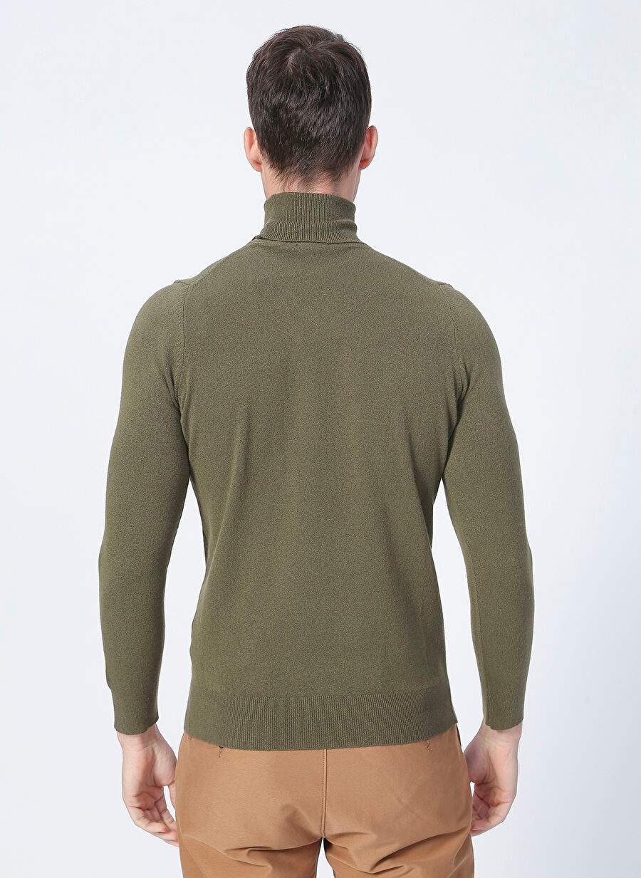 Polo Studio X Factory Khaki Men's Sweater CHERRY — Product image 4 of 5