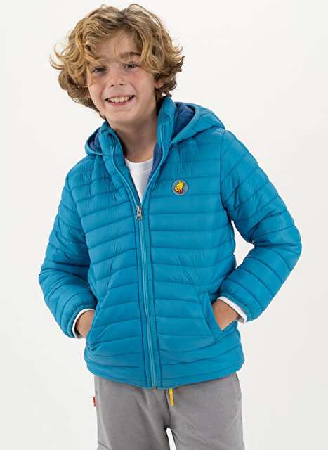 Haribo Navy Men's Coat HRBTXT401 Haribo Puffer Children's Coat