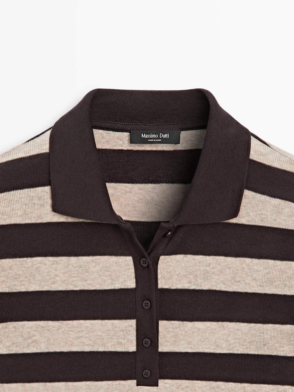 Cotton blend knit polo sweater — Product image 10 of 19