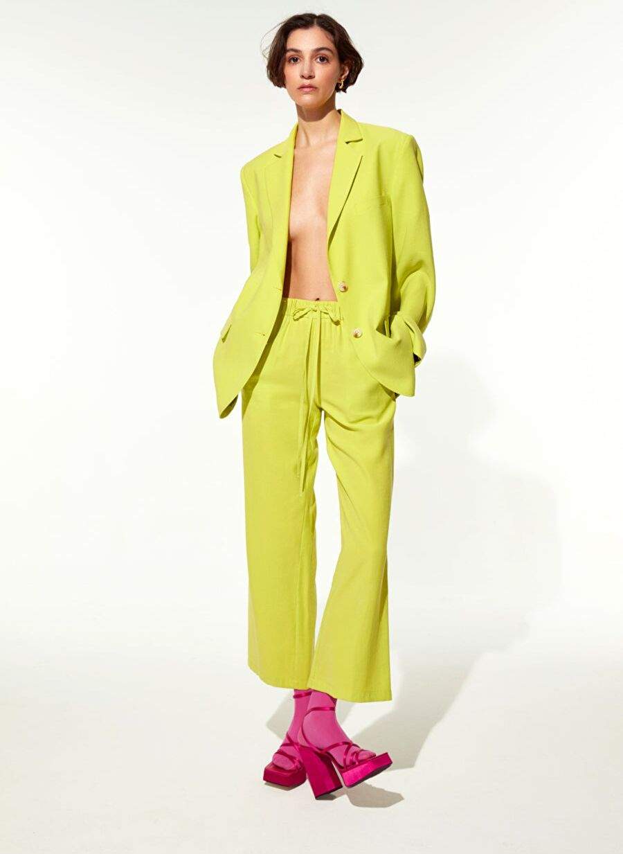 Boxy Blazer Lime — Product image 3 of 5