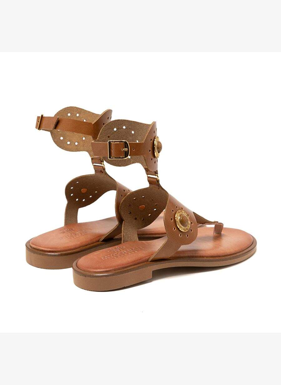 Woman Sandal 21075 Myconian 2025 Greek Sandal — صورة المنتج 5 من 6