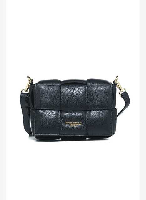 Women's Cross Bag SOLEIL M Piumelli Milano Bag D28 Black