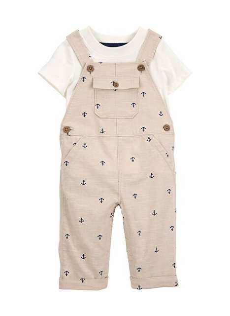 Erkek Bebek Salopet Set 2'li Paket