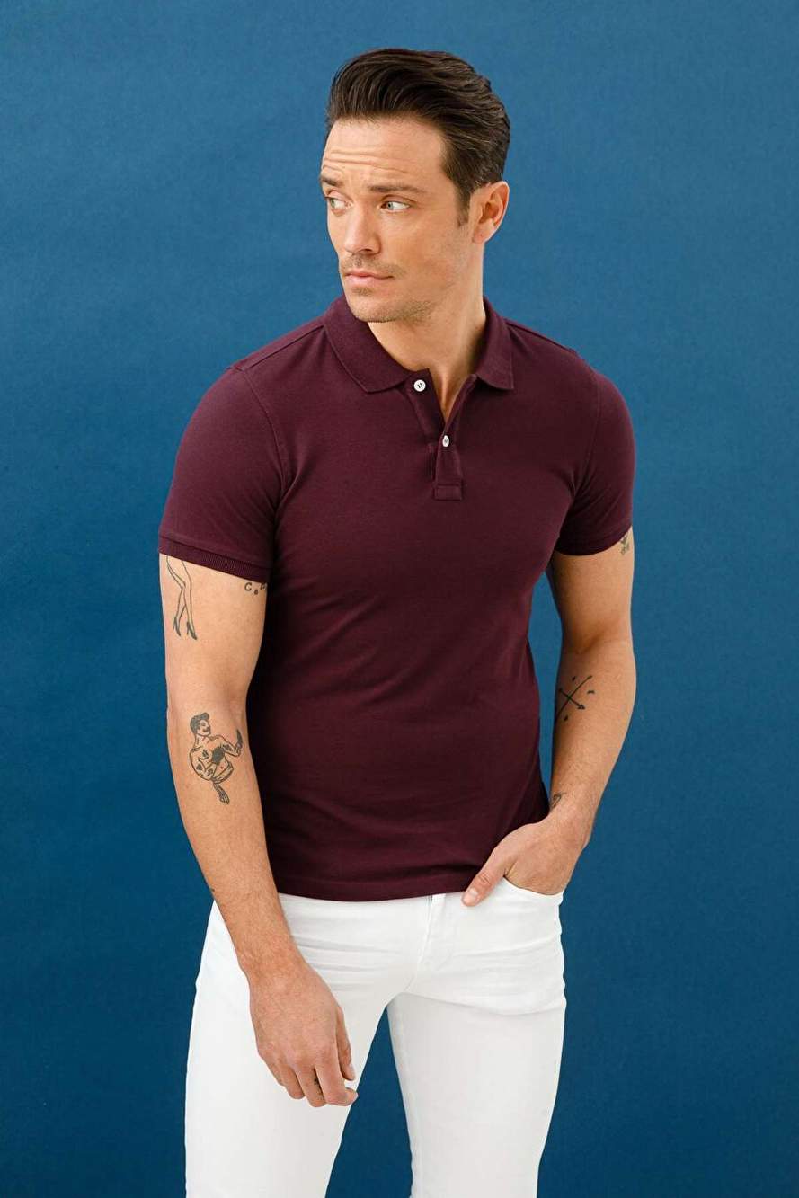 Men's Murdum Standard Polo Collar T-shirt — صورة المنتج 5 من 5